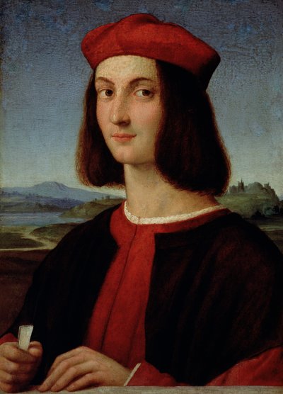 Portrait of the Young Pietro Bembo by Raffaello Sanzio Raphael